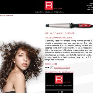 R Session Pro Tools Curling Wand